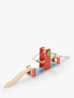 John Lewis Wooden Train Lifting Bridge, Multi