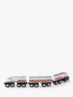 John Lewis Wooden Bullet Train - view 2, Multi