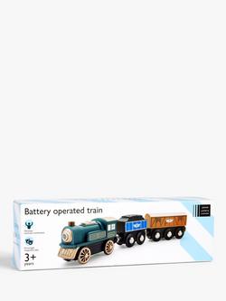 John Lewis Battery-Operated Train - view 2, Multi