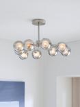 John Lewis Huxley 9 Arm Semi Flush Ceiling Light