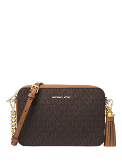 MICHAEL Michael Kors Crossbodies Medium Camera Bag, Brown