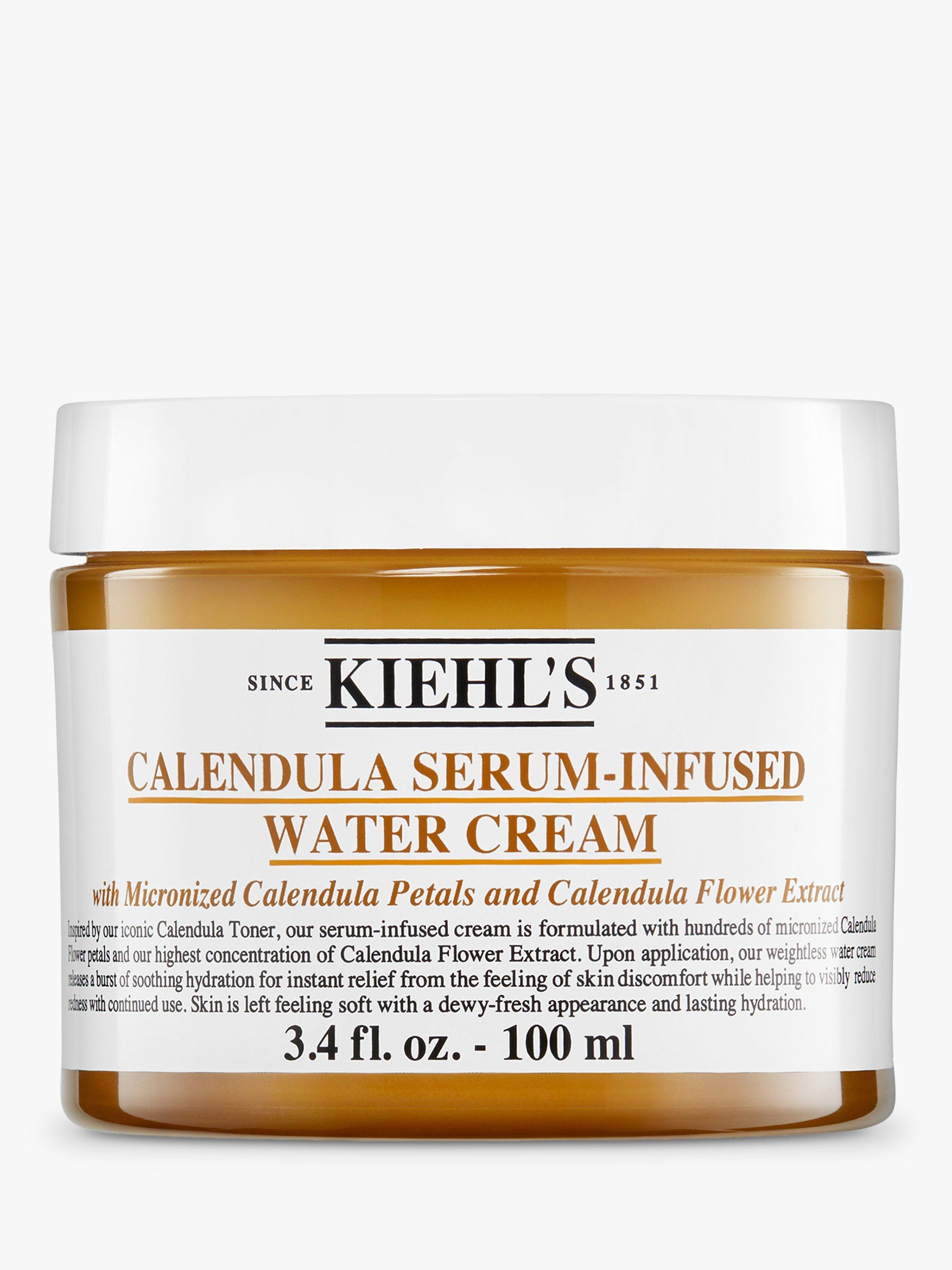 Product image 1 of 3, which shows Kiehl's Calendula Serum-Infused Water Cream, 100ml