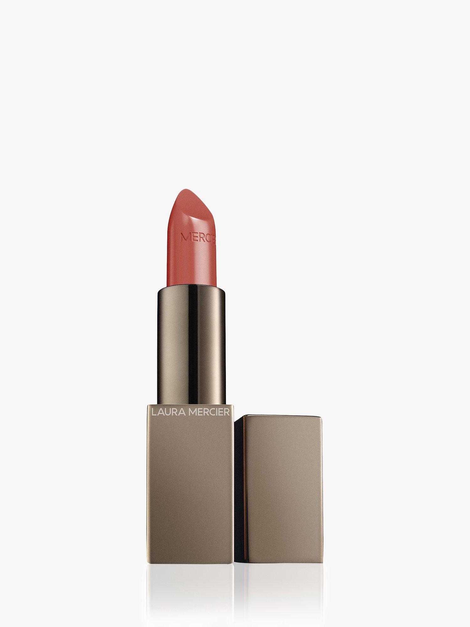 Product image 1 of 4, which shows Laura Mercier Rouge Essentiel Silky Crème Lipstick, Nu Prefere