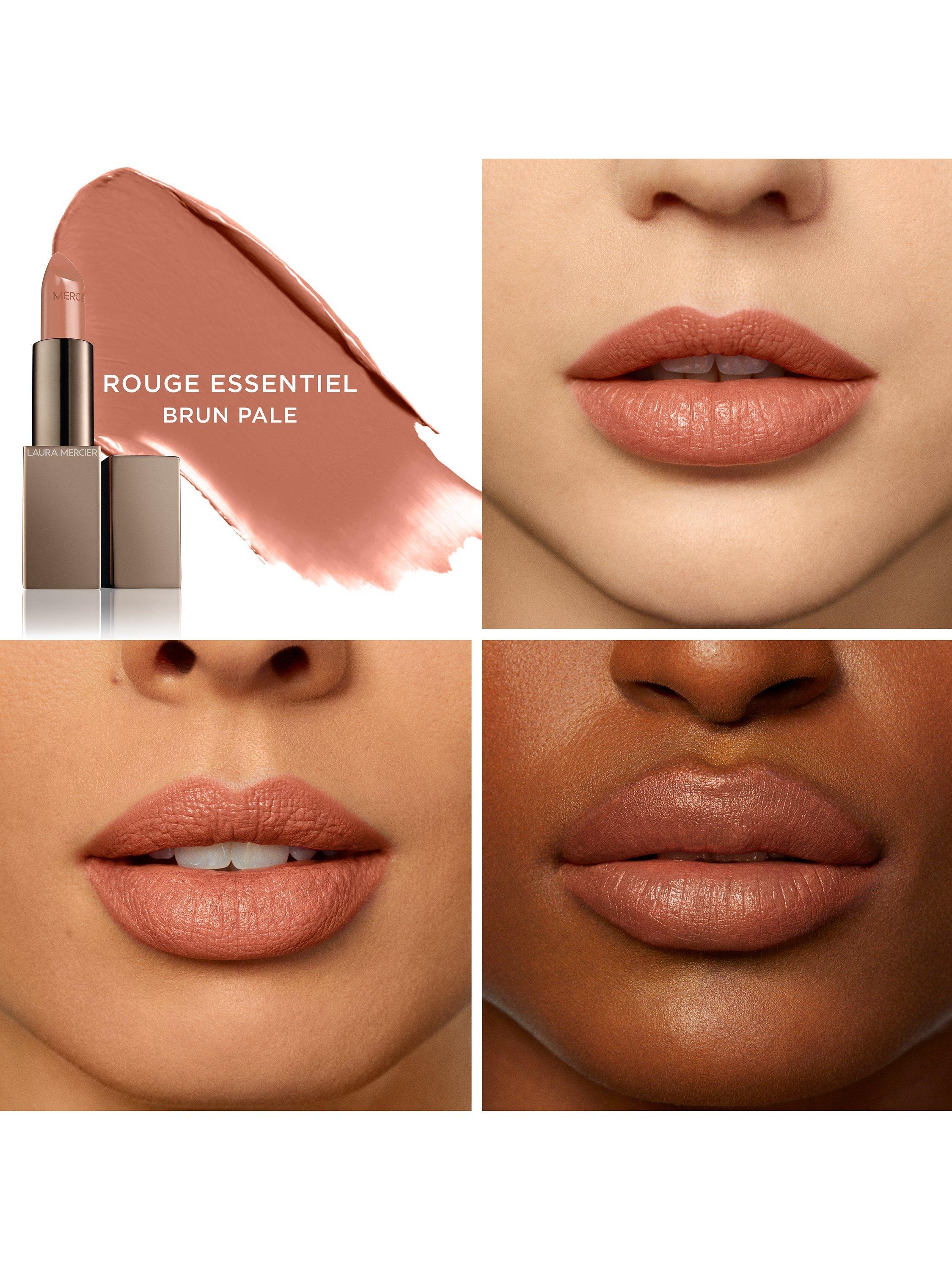 Product image 3 of 4, which shows Laura Mercier Rouge Essentiel Silky Crème Lipstick, Brun Pale