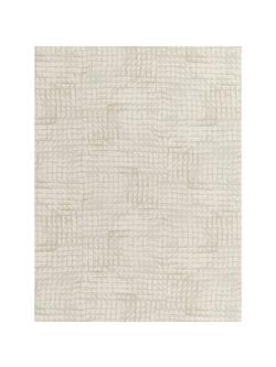 John Lewis Loki Squares Made to Measure Curtains or Roman Blind, Champagne, Champagne