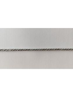 John Lewis Cord Braid, Silver, L5m - view 2, Silver