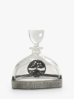 English Pewter Company Tree of Life Decanter, 570ml, 