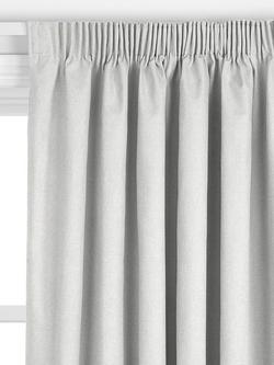 John Lewis Yin Made to Measure Curtains or Roman Blind, Putty - view 2, Putty