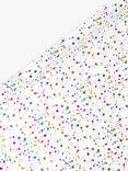 John Lewis Rainbow Splatter Wrapping Paper, 3m