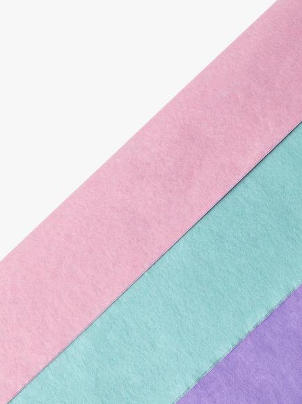 John Lewis Pastels Tissue Paper, Pack of 12, Multi