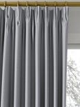 John Lewis Cotton Blend Made to Measure Curtains or Roman Blind, Silver