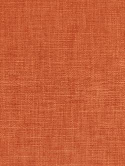 John Lewis Cotton Blend Made to Measure Curtains or Roman Blind, Clementine, Clementine