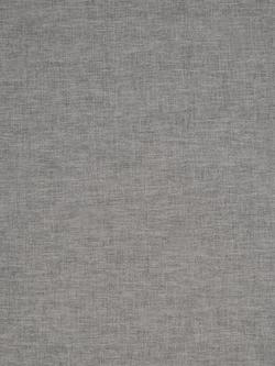 John Lewis Cotton Blend Made to Measure Curtains or Roman Blind, Steel, Steel