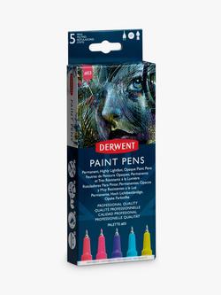 Derwent Linepainter Paint Pens, Pack of 5 - view 2, Multi