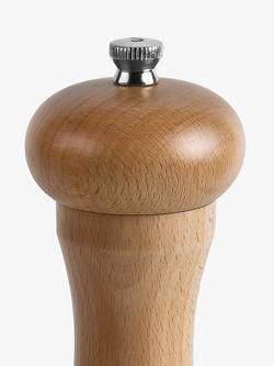 Cole & Mason Beech Wood Salt Mill, H20cm - view 2, Natural