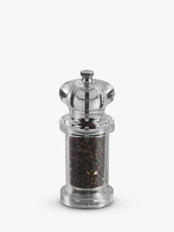 Cole & Mason Precision Pepper Mill, H14cm, Clear, Clear