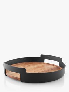 Eva Solo Nordic Tray, Black/Oak