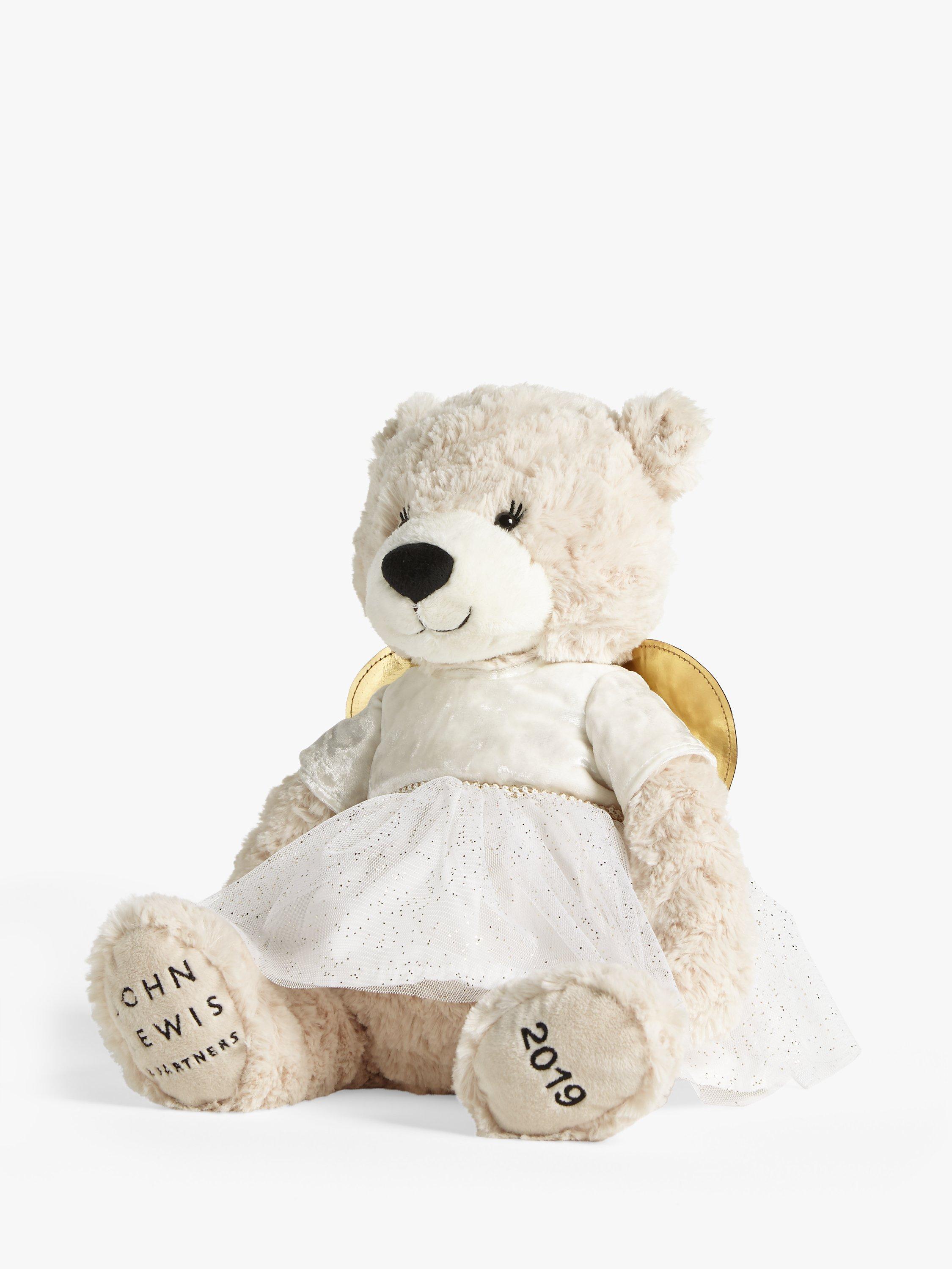 John Lewis & Partners ABC Jonelle Christmas 2019 Bear Angel