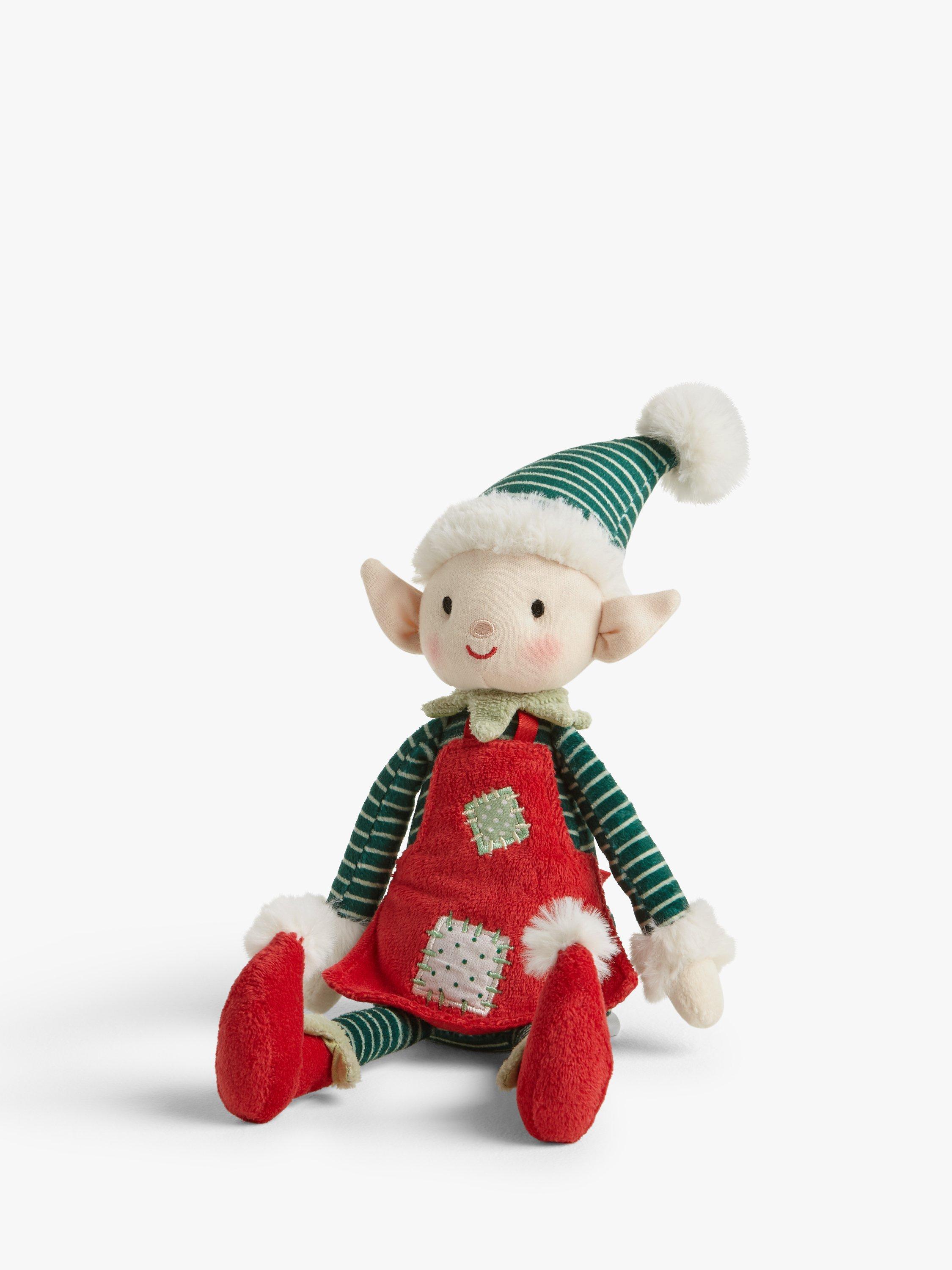 John Lewis & Partners ABC Plush Elf Toy