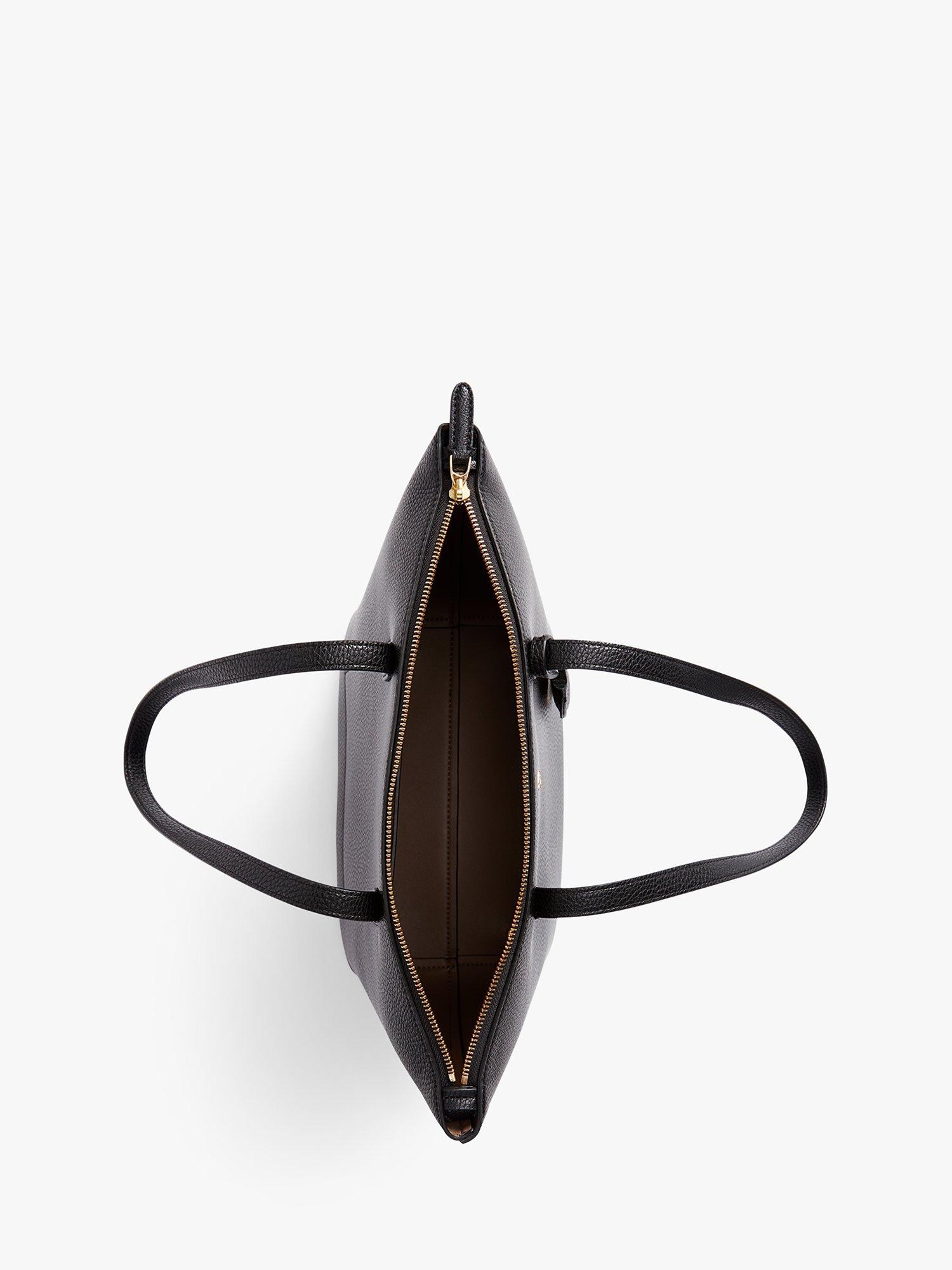 Product image 2 of 7, which shows Lauren Ralph Lauren Merrimack Keaton 26 Tote Bag, Black