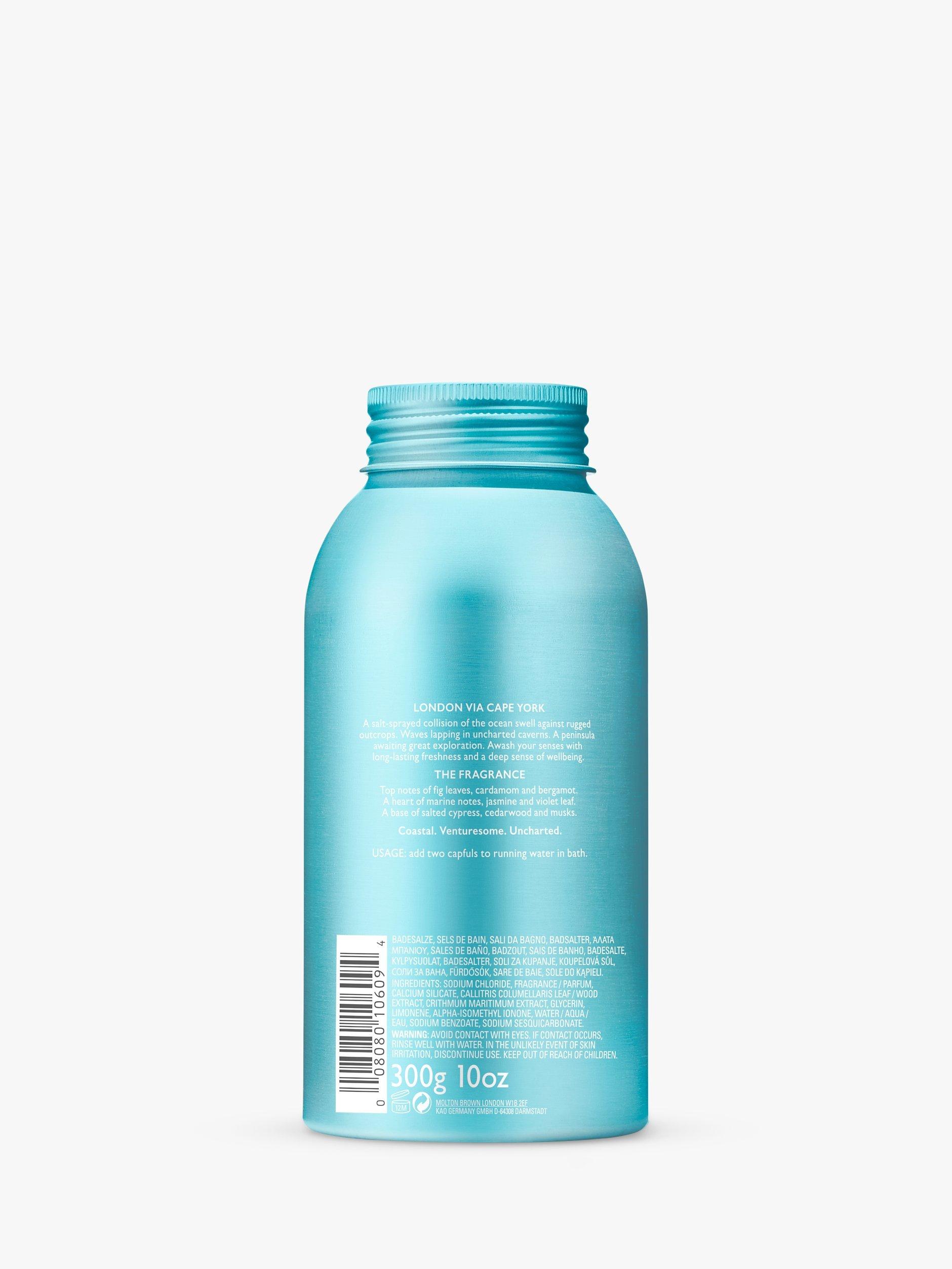 Product image 3 of 5, which shows Molton Brown Coastal Cypress & Sea Fennel Bath Salts, 300g