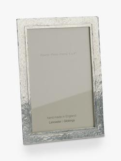 Lancaster and Gibbings Thurlestone Photo Frame, Pewter - view 2, Pewter