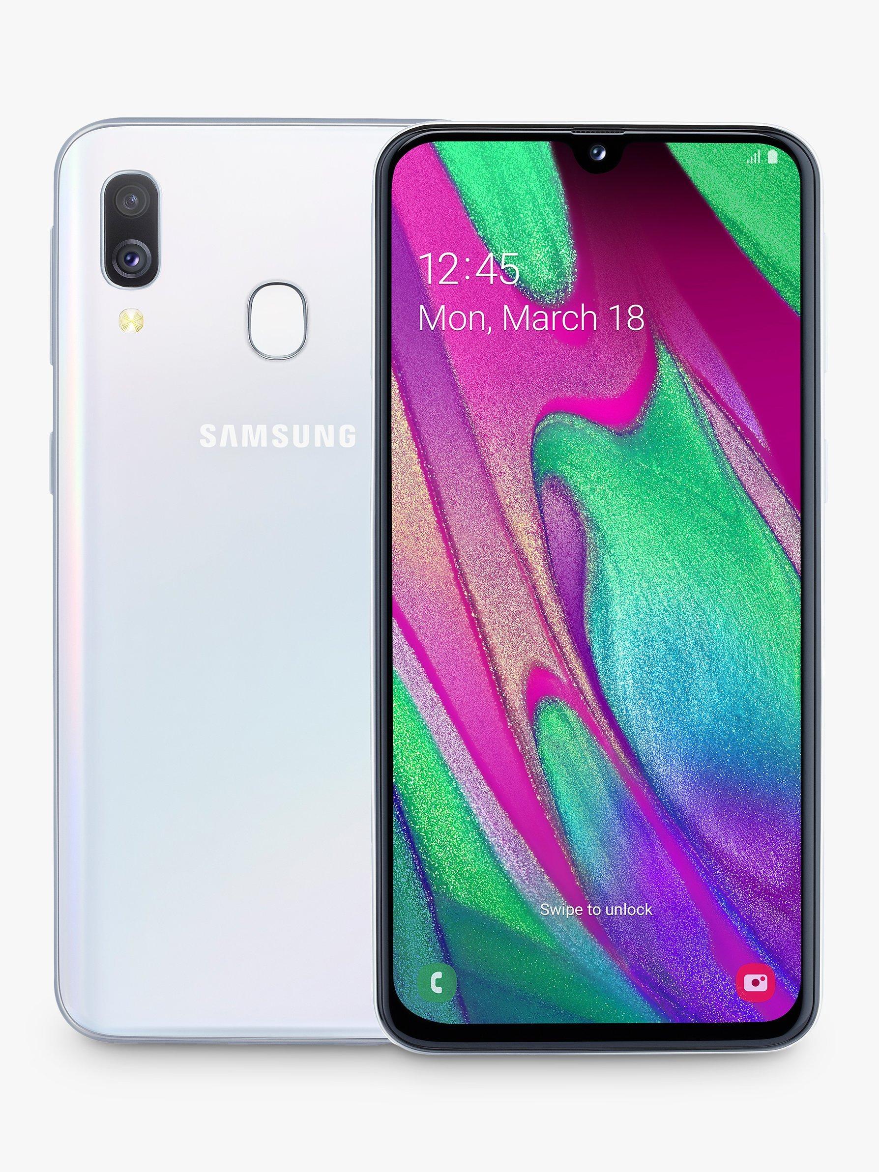 Samsung Galaxy A40, Smartphone, 4GB RAM, 5.9", 4G LTE, SIM Free, 64GB