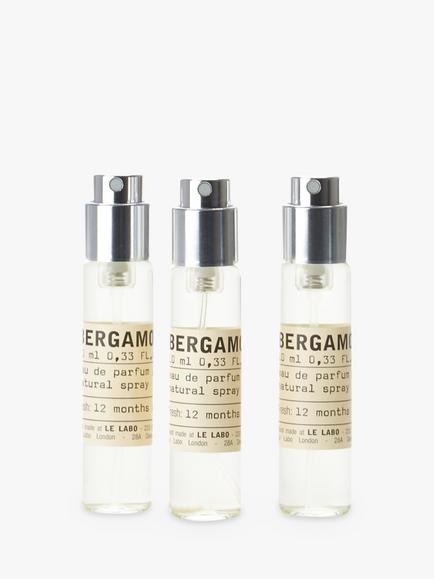 Le Labo Bergamote 22 Eau de Parfum Travel Refill, 3 x 10ml, 