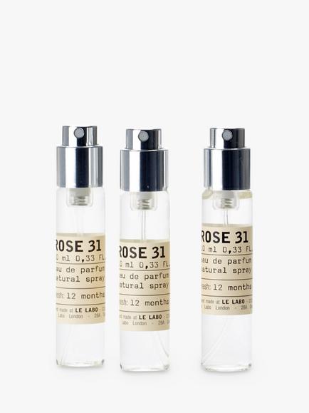 Le Labo Rose 31 Eau de Parfum Travel Refill, 3 x 10ml, 