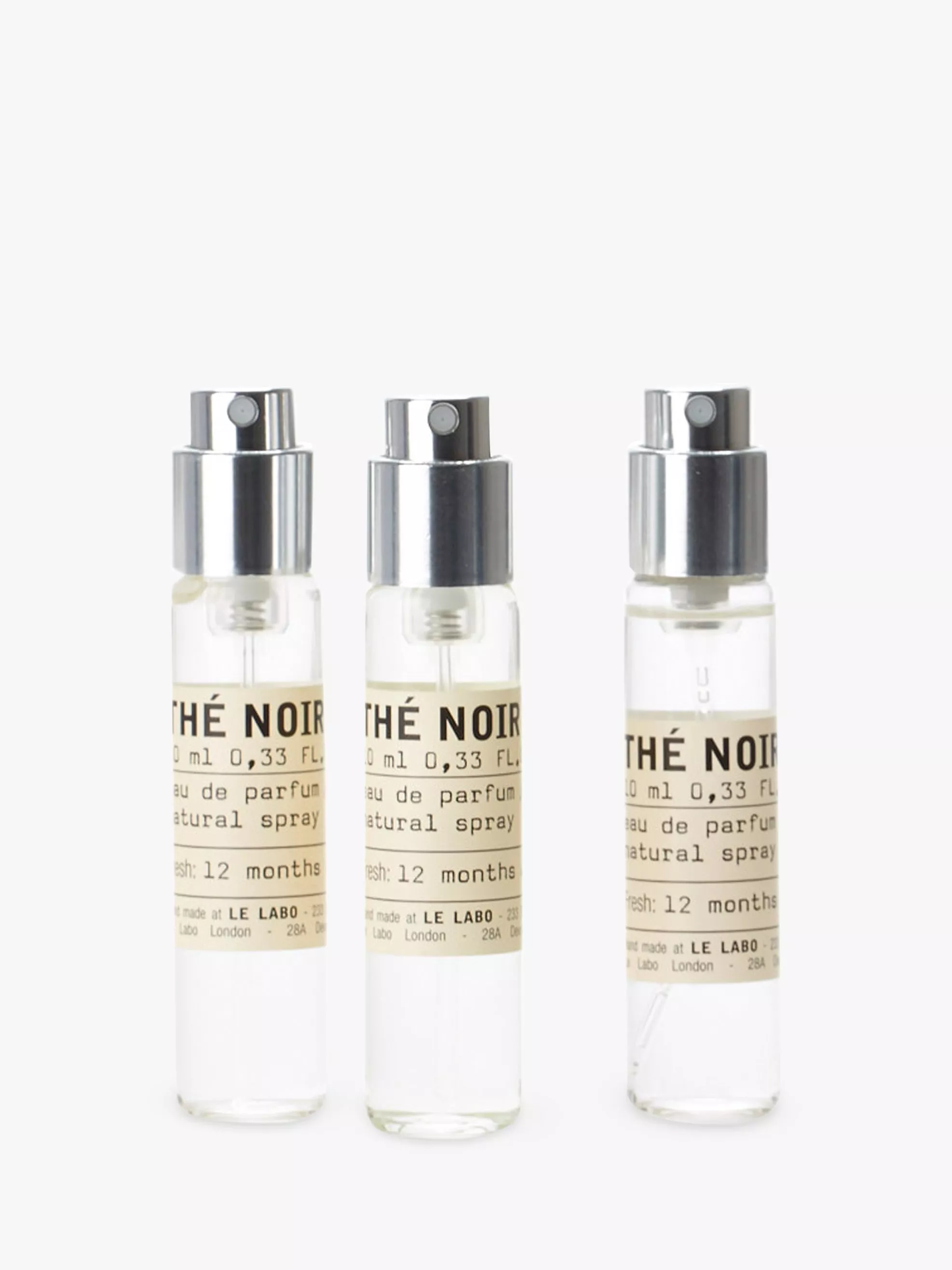 Le Labo Thé Noir 29 Eau de Parfum Travel Refill, 3 x 10ml