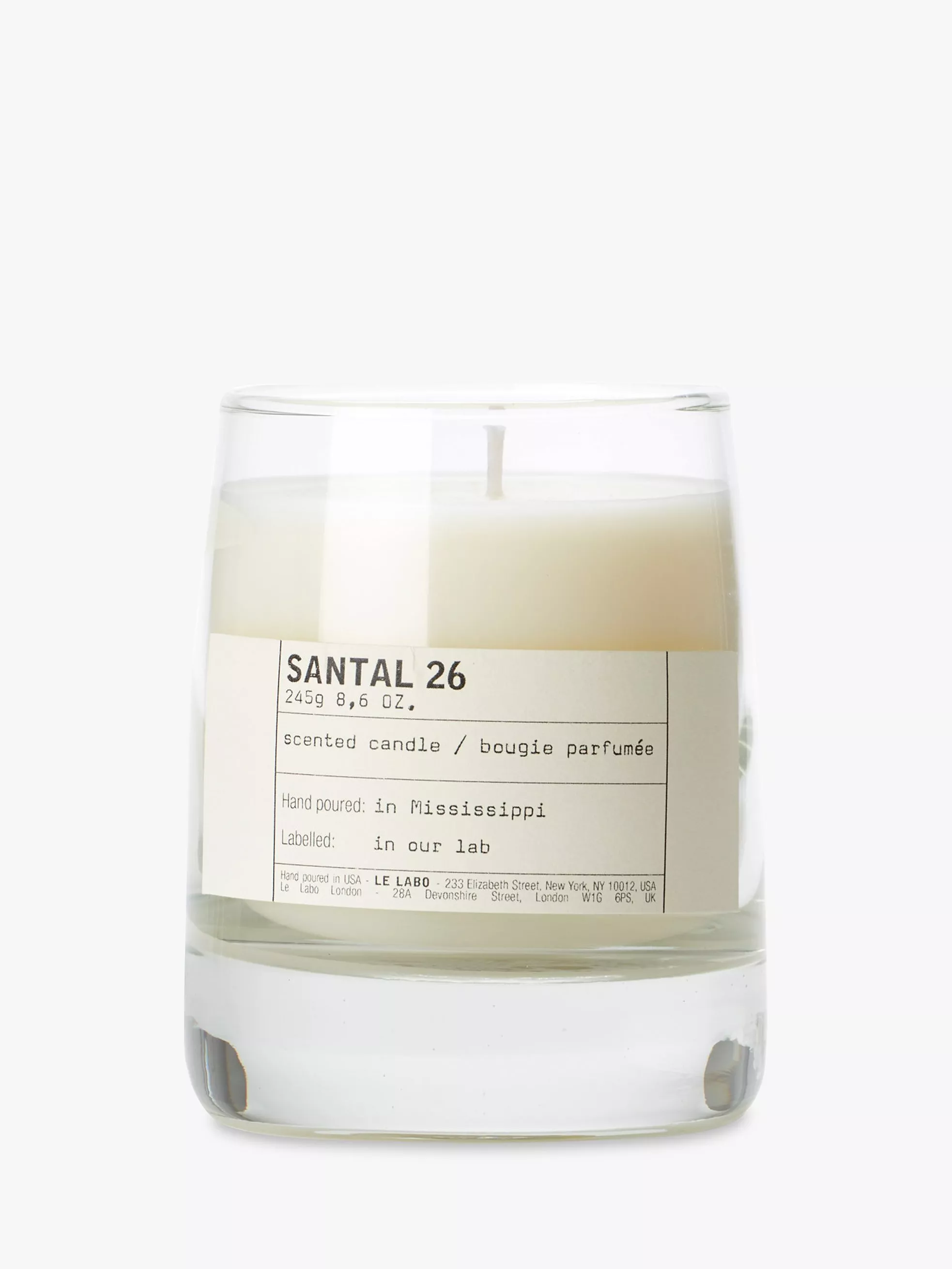 Le Labo sale Santal 26 - Set of 3 Concrete Candle Votives