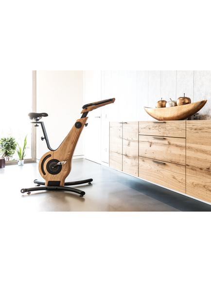 NOHRD Indoor Bike - view 2, Oak