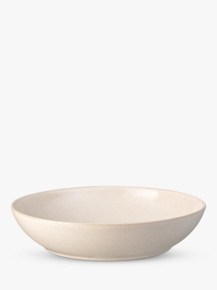 Denby Quartz Rose Stoneware Pasta Bowls, Set of 4, 22cm, Pink - view 2, Pink