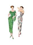 Simplicity Womens' 1940 Vintage Dress Sewing Pattern, 8876