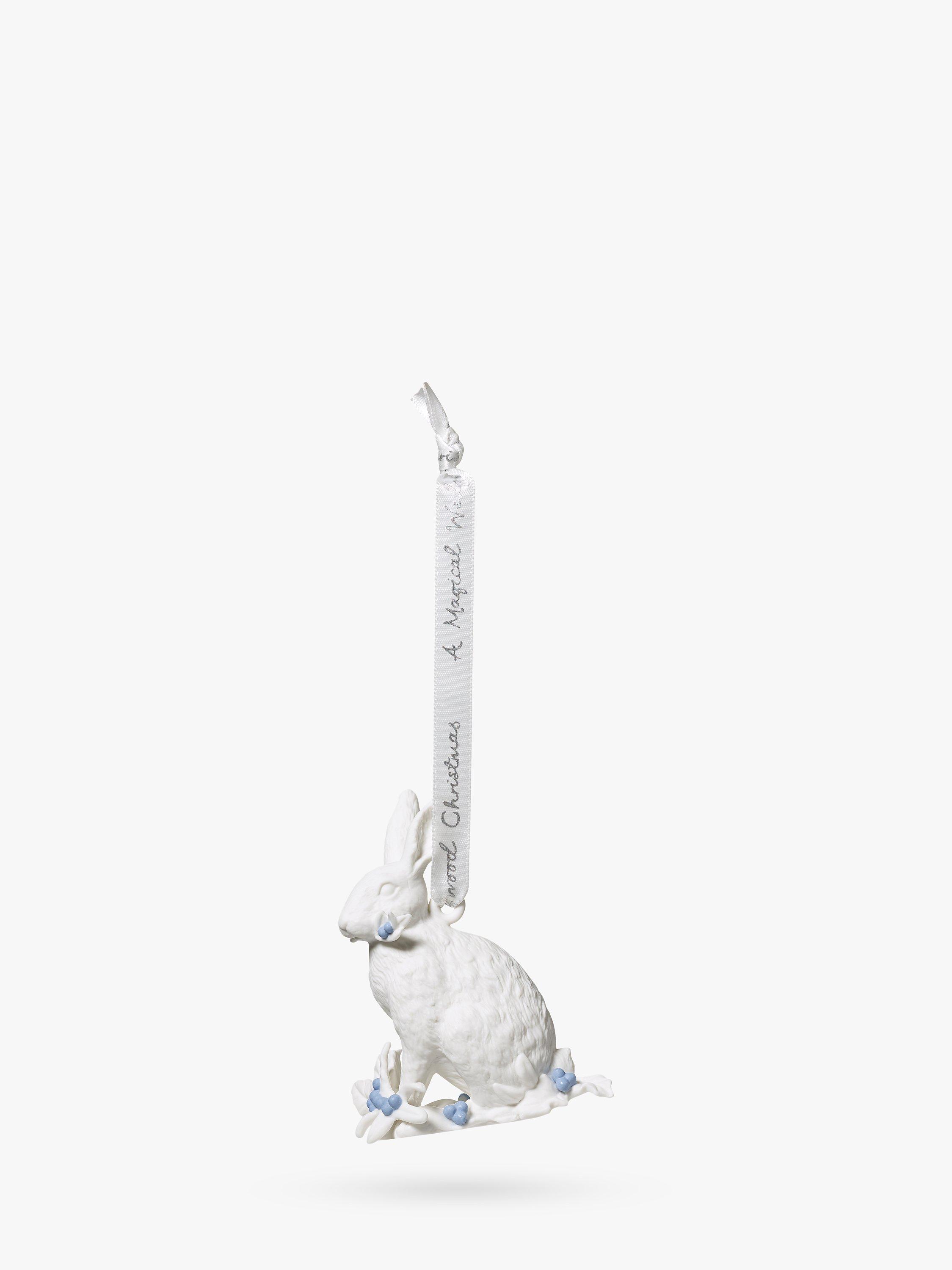 Wedgwood Rabbit Christmas Tree Decoration