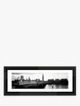 Brookpace Lascelles 'London's River Thames at Westminster' Framed Print & Mount, 43 x 100cm