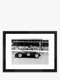 Brookpace Lascelles 'The Grand Prix III' Framed Print & Mount, 35 x 45.5cm, Black/White