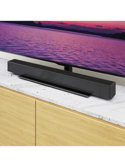 AVF B602BB Adjustable Tilt & Turn Table Top Stand for TVs from 50" to 77", Black - view 2, Black