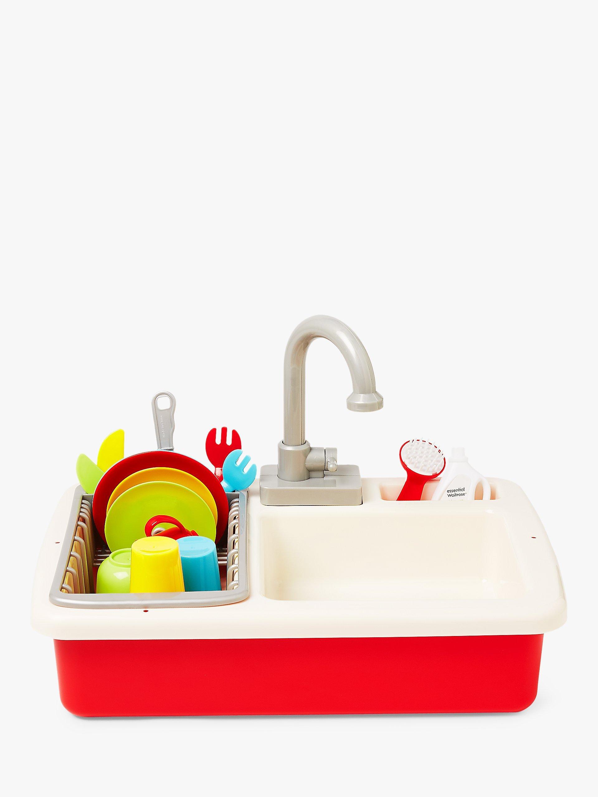 John Lewis & Partners Wash-Up Kitchen Sink