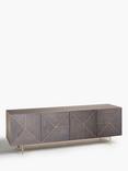 John Lewis + Swoon Mendel TV Stand Sideboard for TVs up to 65", Grey