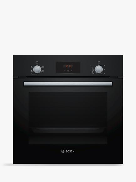 Bosch Series 2 Built In Electric Single Oven, HHF113BR0B, HHF113BA0B, Black
