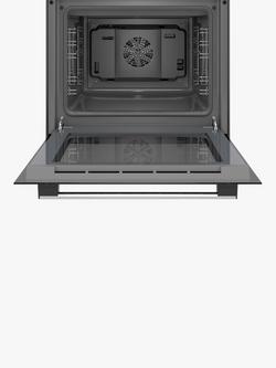 Bosch Series 2 Built In Electric Single Oven, HHF113BR0B, HHF113BA0B - view 2, Black