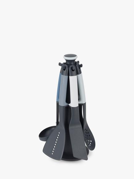 Joseph Joseph Editions Elevate Carousel Kitchen Utensils, Set of 6, Sky, Sky