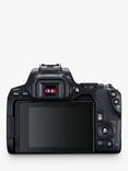 Canon EOS 250D Digital SLR Camera with 18-55mm & 75-300mm Lenses, 4K Ultra HD, 24.1MP, Wi-Fi, Bluetooth, Optical Viewfinder, 3" Vari-angle Touch Screen, Double Zoom Lens Kit, Black