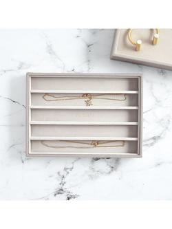 Stackers Classic Necklace Layer - view 2, Taupe