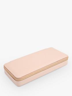 Stackers Sleek Necklace Travel Jewellery Box - view 2, Blush Pink