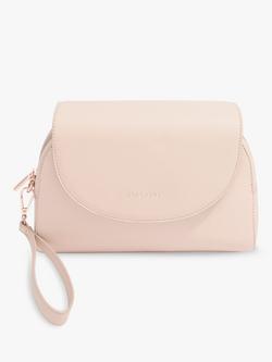 Stackers Wrap Over Make Up Bag, Blush Pink