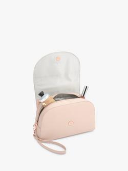 Stackers Wrap Over Make Up Bag - view 2, Blush Pink