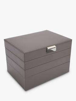 Stackers Classic 4 Layer Jewellery Box - view 2, Mink