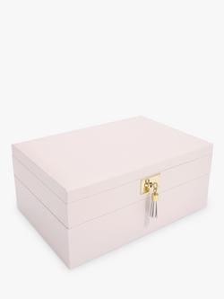 Stackers Leather 2 Set Jewellery Box - view 2, Blush Pink